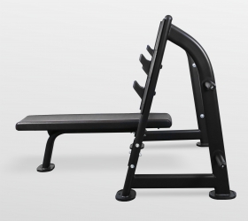 Скамья для жима горизонтальная BRONZE GYM BR-1012