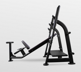 Скамья для жима наклонная BRONZE GYM BR-1014