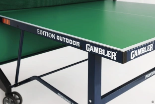 Теннисный стол Gambler Edition Всепогодный 6 Зелёный